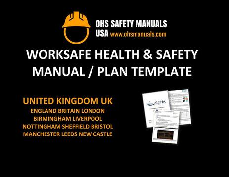 Health And Safety Manual United Kingdom